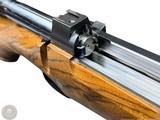 CUSTOM JP SMITHSON 416 RIGBY BOLT ACTION RIFLE
- GRANITE MT DOUBLE SQUAREBRIDGE - SMITHSON DETACHABLE MOUNTS -SWAROVSKI Z8i illuminated- AFRICA READY - 14 of 20