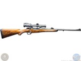 CUSTOM JP SMITHSON 416 RIGBY BOLT ACTION RIFLE
- GRANITE MT DOUBLE SQUAREBRIDGE - SMITHSON DETACHABLE MOUNTS -SWAROVSKI Z8i illuminated- AFRICA READY - 1 of 20