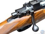 CUSTOM JP SMITHSON 416 RIGBY BOLT ACTION RIFLE
- GRANITE MT DOUBLE SQUAREBRIDGE - SMITHSON DETACHABLE MOUNTS -SWAROVSKI Z8i illuminated- AFRICA READY - 15 of 20