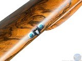 CUSTOM JP SMITHSON 416 RIGBY BOLT ACTION RIFLE
- GRANITE MT DOUBLE SQUAREBRIDGE - SMITHSON DETACHABLE MOUNTS -SWAROVSKI Z8i illuminated- AFRICA READY - 13 of 20