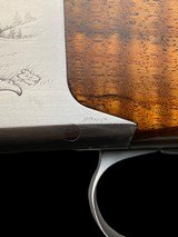 FN BROWNING B125 SUPERLIGHT SUPERPOSED GAME GUN - JP BAILEY GAME SCENE ENGRAVED-BEAUTIFUL WOOD - LOOOK! - 10 of 15