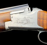 FN BROWNING B125 SUPERLIGHT SUPERPOSED GAME GUN - JP BAILEY GAME SCENE ENGRAVED-BEAUTIFUL WOOD - LOOOK! - 1 of 15