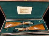 FABBRI TRUE PAIR GAME GUNS - CLAUDIO TOMASONI ENGRAVED - CASED - BEAUTIFUL GUNS - 1 of 13