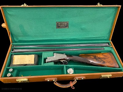 GERBRUDER MERKEL 303E 2 BBL SET 16GA - CASED - HAND DETACHABLE SIDELOCK
-
BEAUTIFUL GUN - 1954