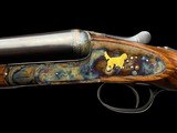 JOSEPH LANG & SON KEYLOCK SIDELOCK EJECTOR GAME GUN - GOLD INLAYS - CASED 12GA - ABERCROMBIE & FITCH - 8 of 18