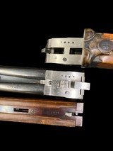 PERUGINI & VISINI SAFARI DOUBLE RIFLE 9.3X74R W/ CLAW MOUNT SCOPE - CASED - BIG GAME READY - 13 of 13