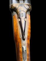 PERUGINI & VISINI SAFARI DOUBLE RIFLE 9.3X74R W/ CLAW MOUNT SCOPE - CASED - BIG GAME READY - 8 of 13