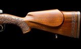 SUPERB MAUSER 4000 DELUXE ENGRAVED 222 BOLT RIFLE - GOLD GAME ENGRAVED - DETACHABLE RINGS - 16 of 16