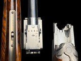 FANTASTIC TOMASONI GAME SCENE ENGRAVED PERUGINI AND VISINI 20 GAUGE GAME GUN WITH CASE - 18 of 19