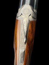 FANTASTIC TOMASONI GAME SCENE ENGRAVED PERUGINI AND VISINI 20 GAUGE GAME GUN WITH CASE - 9 of 19