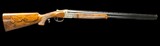 FANTASTIC TOMASONI GAME SCENE ENGRAVED PERUGINI AND VISINI 20 GAUGE GAME GUN WITH CASE - 17 of 19