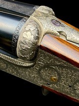 STUNNING AUG. LEBEAU COURALLY -470 NITRO -SIDELOCK EJECTOR DOUBLE RIFLE - CASED - AS NEW - 1990 - 11 of 20