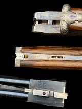 STUNNING AUG. LEBEAU COURALLY -470 NITRO -SIDELOCK EJECTOR DOUBLE RIFLE - CASED - AS NEW - 1990 - 19 of 20