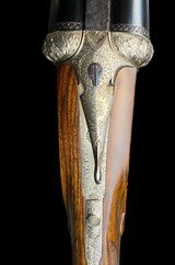 STUNNING AUG. LEBEAU COURALLY -470 NITRO -SIDELOCK EJECTOR DOUBLE RIFLE - CASED - AS NEW - 1990 - 15 of 20