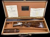 STUNNING AUG. LEBEAU COURALLY -470 NITRO -SIDELOCK EJECTOR DOUBLE RIFLE - CASED - AS NEW - 1990 - 1 of 20