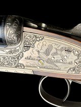 AS-NEW ARRIETA- GRIFFIN & HOWE- DELUXE SIDELOCK EJECTOR GAME SCENE --16GA-- 29