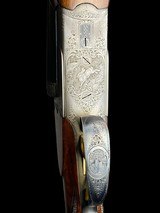 NICE - LUDWIG BOROVNIK OF FERLACH AUSTRIA-20GA -GAME GUN- VENT RIB- EJECTORS - GAME SCENE ENGRAVED - 11 of 15
