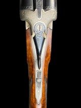 NICE - LUDWIG BOROVNIK OF FERLACH AUSTRIA-20GA -GAME GUN- VENT RIB- EJECTORS - GAME SCENE ENGRAVED - 10 of 15