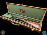 UNBELIEVEABLE CUSTOM COSMI 20 GA 2 BBL SET IN MAKERS CASE - GOLD WOODCOCK - 1984 - GOLD INLAY - - 20 of 20