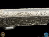 EXHIBITION GRADE A. TUSCANO ENGRAVED ITHACA MOD 37 - GAME SCENE - VERY RARE FULL COVERAGE ENGRAVING - 20 of 20