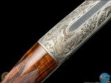 EXHIBITION GRADE A. TUSCANO ENGRAVED ITHACA MOD 37 - GAME SCENE - VERY RARE FULL COVERAGE ENGRAVING - 9 of 20