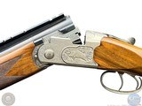 BERETTA 689 SILVER SABLE II - 9.3X74R - DOUBLE TRIGGER -GAME SCENE ENGRAVED - WEAVER BASE - 15 of 20