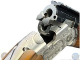 BERETTA 689 SILVER SABLE II - 9.3X74R - DOUBLE TRIGGER -GAME SCENE ENGRAVED - WEAVER BASE - 16 of 20