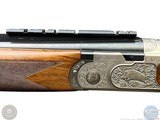 BERETTA 689 SILVER SABLE II - 9.3X74R - DOUBLE TRIGGER -GAME SCENE ENGRAVED - WEAVER BASE - 11 of 20