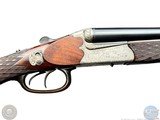 BOROVNIK DRILLING 20/20/30-06 - ABERCROMBIE & FITCH - GAME SCENE ENGRAVED FERLACH GUN - EXHIBITION WALNUT STOCK - 9 of 20