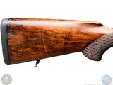 BOROVNIK DRILLING 20/20/30-06 - ABERCROMBIE & FITCH - GAME SCENE ENGRAVED FERLACH GUN - EXHIBITION WALNUT STOCK - 6 of 20