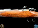 GRIFFIN & HOWE #1958 7mm MAUSER STANDARD - 1949 - LYMAN 48 PEEP - 9 of 19
