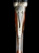 BEAUTIFUL ROBERTSON (BOSS) 410 SXS GAME GUN - SPECTACULAR WOOD--ONLY 4LBS 6OZ-CIRCA 1922- - 9 of 15