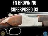 FN BROWNING BELGIUM SUPERPOSED D3 - 3-PIECE FOREND - 1968
- 28