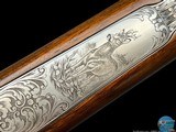 BROWNING FN HIGH POWER OLYMPIAN GRADE 375 H&H SIGNED - EUROPEAN GAME SCENE D MATAGNE SIGNED ENGRAVING - LONG EXTRACTOR MAUSER - 15 of 20