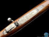 BROWNING FN HIGH POWER OLYMPIAN GRADE 375 H&H SIGNED - EUROPEAN GAME SCENE D MATAGNE SIGNED ENGRAVING - LONG EXTRACTOR MAUSER - 6 of 20