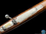 BROWNING B7S MK II EUROPEAN DELUXE GRADE - 270 WIN - A. BRIGANTE SIGNED FULL COVERAGE GAME SCENE/SCROLL ENGRAVING -BELGIUM - 6 of 20
