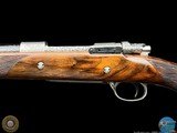 BROWNING B7S MK II EUROPEAN DELUXE GRADE - 270 WIN - A. BRIGANTE SIGNED FULL COVERAGE GAME SCENE/SCROLL ENGRAVING -BELGIUM - 7 of 20