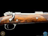 BROWNING B7S MK II EUROPEAN DELUXE GRADE - 270 WIN - A. BRIGANTE SIGNED FULL COVERAGE GAME SCENE/SCROLL ENGRAVING -BELGIUM - 1 of 20