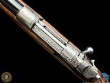 BROWNING B7S MK II EUROPEAN DELUXE GRADE - 270 WIN - A. BRIGANTE SIGNED FULL COVERAGE GAME SCENE/SCROLL ENGRAVING -BELGIUM - 8 of 20