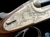 NEW IN BOX MERKEL 160A-EY LUX 500 NE SIDELOCK DOUBLE RIFLE HAND DETACHABLE SIDELOCKS GAME SCENE ENGRAVED - 19 of 20