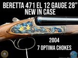 NIB BERETTA 471 EL 12 GAUGE 28
