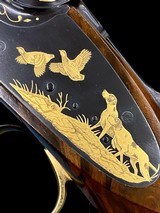 STUNNING EXHIBITION GRADE BERETTA
--
S04 -- FUNERAL / GOLD GAME SCENE - VOLPI ENGRAVED - 30