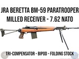 BM-59 Paratrooper 7.62 NATO 20rd Mag W/ Side Fold Stock - MILLED RECEIVER BIPOD - TRI-COMP - COLLECTORS MODEL BY J.R.A. - 1 of 20