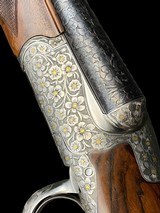 UNIQUE & RARE
-
PERUGINI & VISINI
-
TRIPLE BARREL
EXHIBITION -
28GA
-
TOMASONI FLORAL & GOLD ENGRAVED
- ULTIMATE QUAIL OR DOVE GUN - 5 of 19