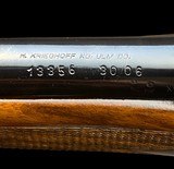 BEAUTIFUL
--
KRIEGHOFF
--
STUTZEN / MANNLICHER STOCKED RIFLE
-- 30-06
-- GAME SCENE ENGRAVED -- KAHLES CLAW SCOPE - 10 of 12