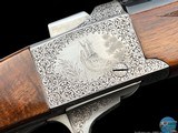 CUSTOM RUGER NO. 1 --
7MM REM MAG -- GAME SCENE ENGRAVED - SWAROVSKI SCOPE - 19 of 20