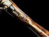 EXHIBITION HAUPTMANN DELUXE BOLT RIFLE - MONGOLIAN WARRIOR - 8X68S - GOLD INLAY - 11 of 20