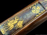 EXHIBITION HAUPTMANN DELUXE BOLT RIFLE - MONGOLIAN WARRIOR - 8X68S - GOLD INLAY - 19 of 20
