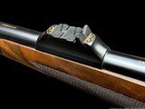 EXHIBITION HAUPTMANN DELUXE BOLT RIFLE - MONGOLIAN WARRIOR - 8X68S - GOLD INLAY - 14 of 20