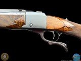 STUNNING RUGER NO. 1 243 WIN - CUSTOM STOCK BY PERUGINI & VISINI - MADE IN 2000 - 6 of 20